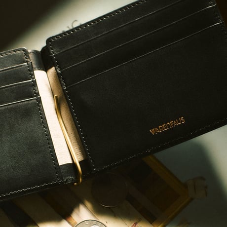 Bill clip wallet / Black