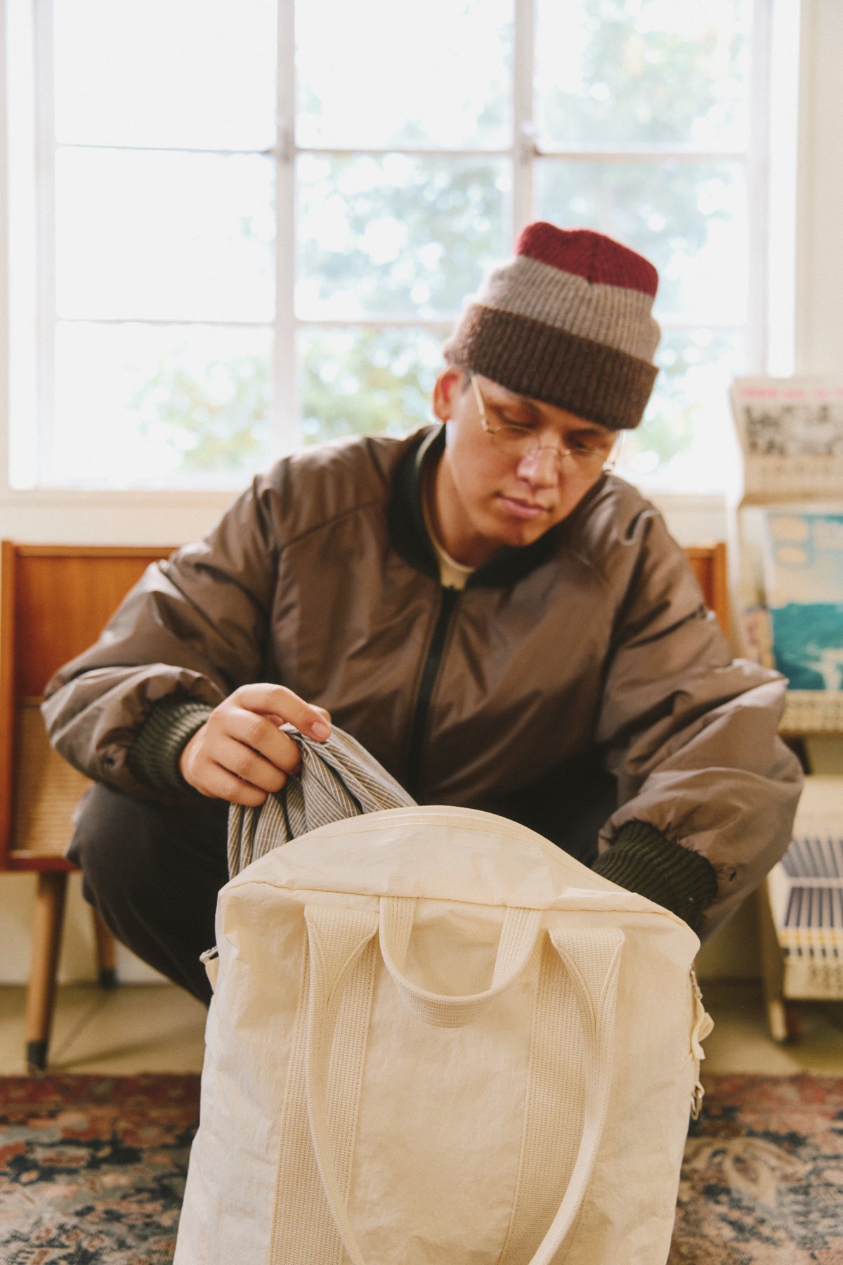 Travelers kit bag / Fade black | WARENFAUS