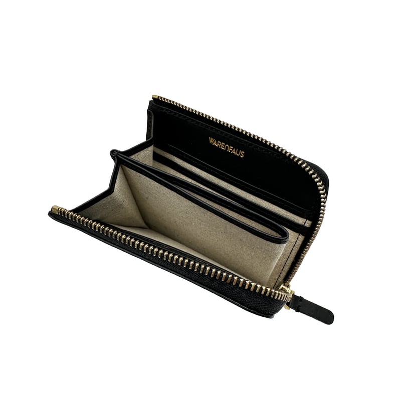 小物 WARENFAUS bill clip wallet black Bill Lzip slim wallet / Black | WARENFAUS