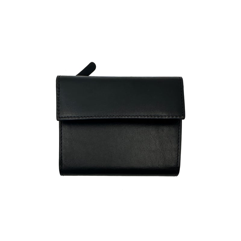 Grown velcro wallet / Black | WARENFAUS