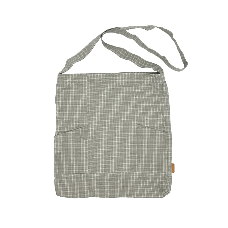 Plaid magazine shoulder / Cloudy | WARENFAUS