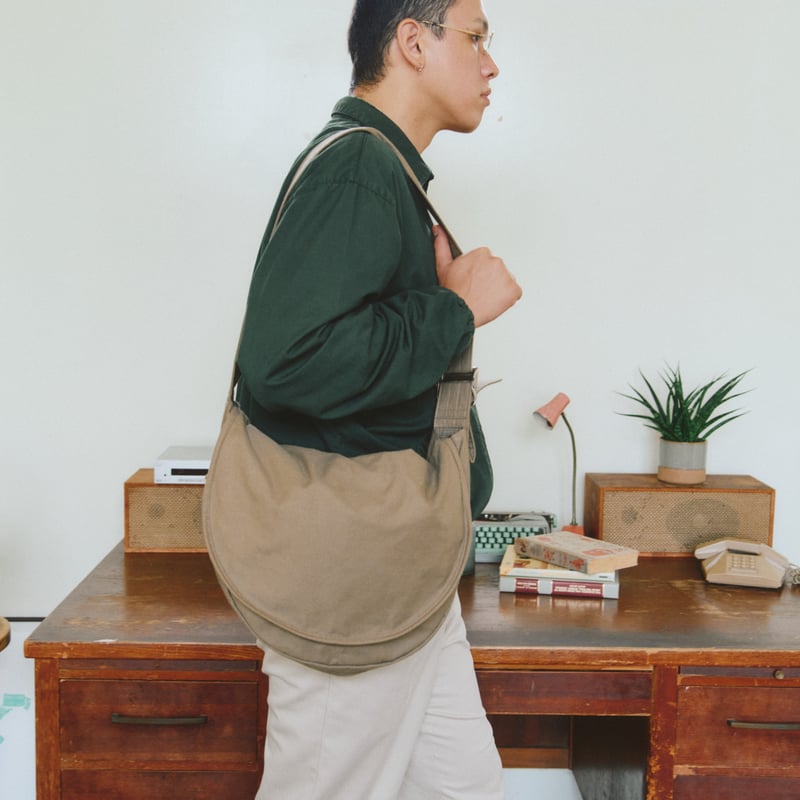 Usual shoulder bag / Charcoal | WARENFAUS