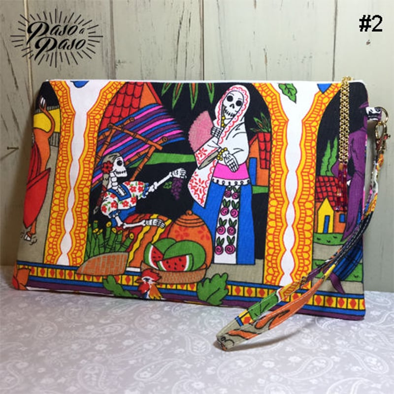 メキシカンスカルクッション カラベラ メキシカンスカル - 家具・生活