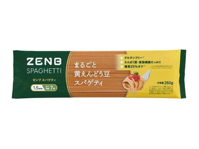 ZENBヌードル スパゲッティ 中麺 250g | 変えてみよう！