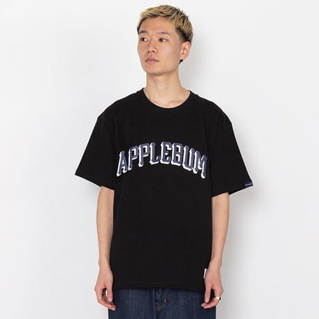 APPLEBUM Pirates logo TEE BLACK