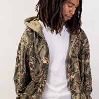 INTERBREED Camouflage Heavy Weight Zip Hoodie(RT)