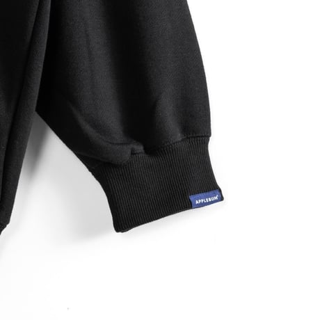 APPLEBUM ごっつアップルバム　crew sweat BLACK