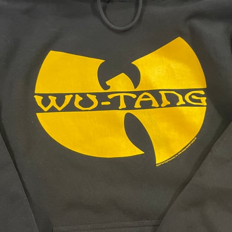 WU TANG CLAN 12oz LOGO HOODIE BLACK