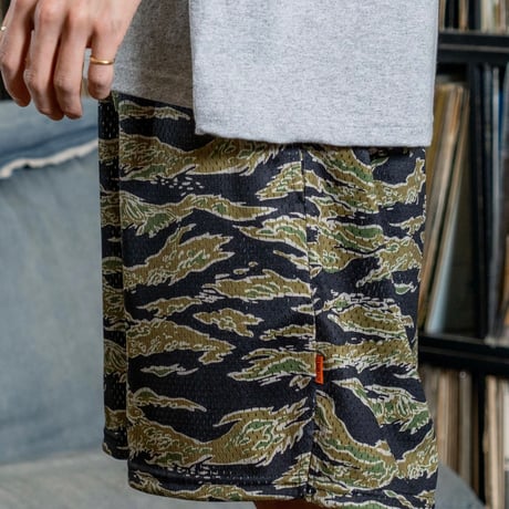 INTERBREED Airy Training Mesh Shorts / Tiger Camo (タイガーカモ)