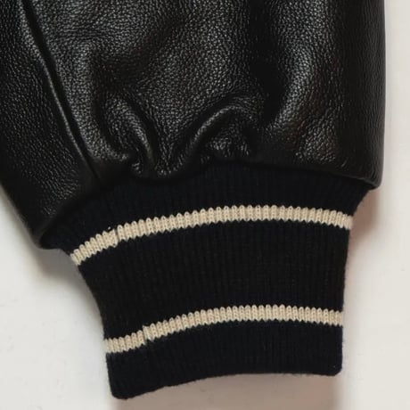 APPLEBUM LEATHER stadium jacket