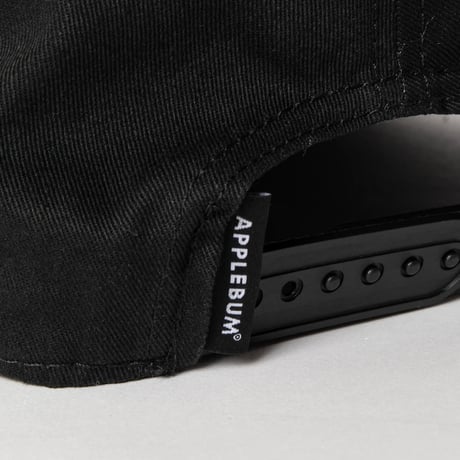 APPLEBUM AB snap back CAP ブラック