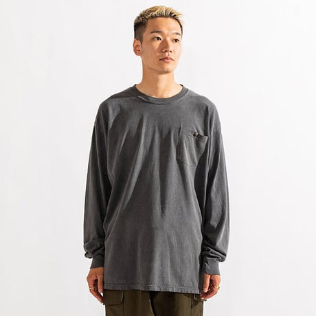 APPLEBUM concho  over dye pocket L/S Tshirt