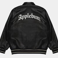 APPLEBUM LEATHER stadium jacket