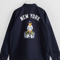 APPLEBUMxMLB NEWYORK  Yankees BOY coach jacket navy