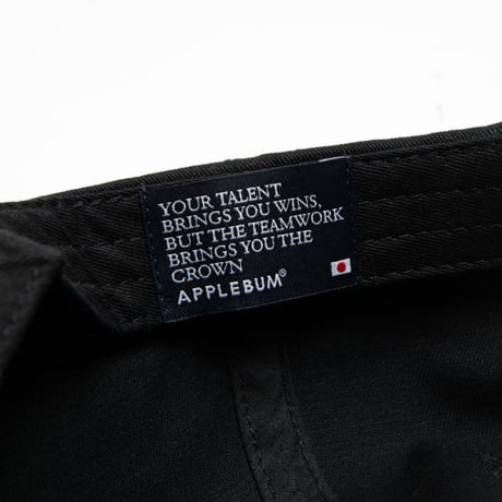 APPLEBUM HOLYSHIT BUM SHIT  CAP  BLACK