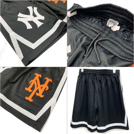 fanatics ショートパンツ　NYNY BLACK