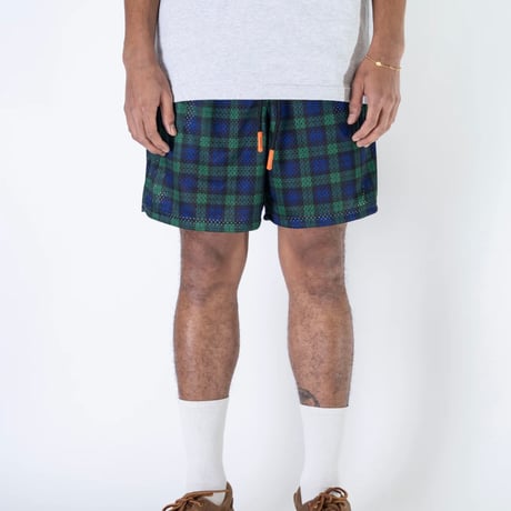 INTERBREED Airy Training Shorts / Blackwatch (ブラックウォッチ)