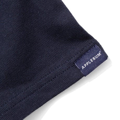 APPLEBUM embroidery logo tee navy