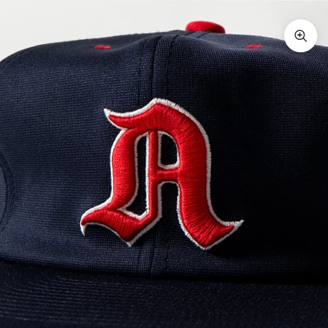 APPLEBUM A logo cap navy