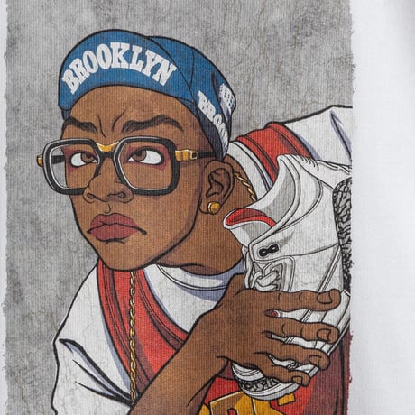 APPLEBUM x DISCO MARS T shirt  WHITE