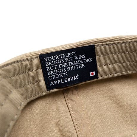 APPLEBUM HOLYSHIT BUM SHIT  CAP beige