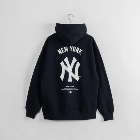 APPLEBUM x MLB NEWYORK Yankees BOY sweat parka ネイビー