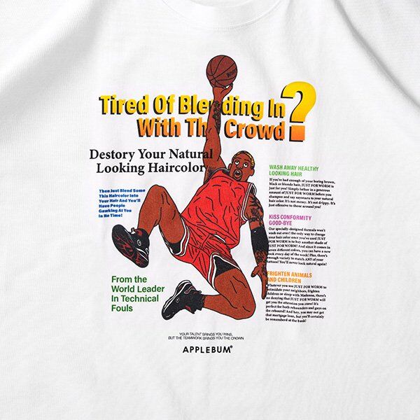 APPLEBUM JUST FOR WORM TEE | DISCO