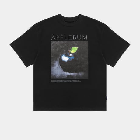 APPLEBUM BLACK APPLE Tshirt BLACK