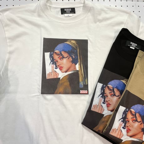 DISCO フェルメールRIHANNA  TEE