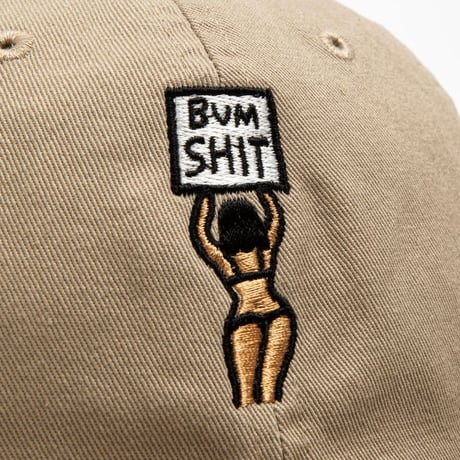 APPLEBUM HOLYSHIT BUM SHIT  CAP beige
