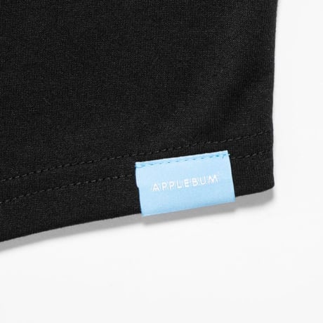 APPLEBUM DRY COTTON LIKE  TEE  BLACK