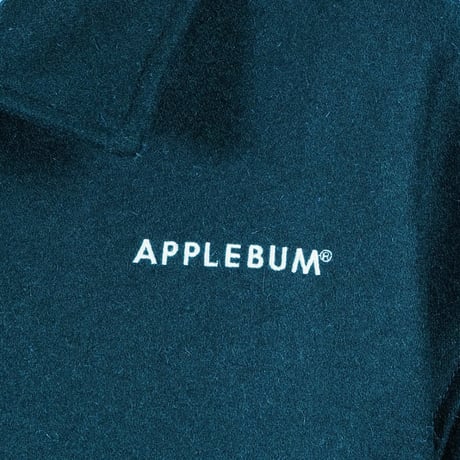 APPLEBUM collared melton stadium jacket