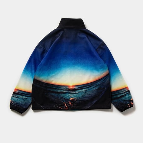 APPLEBUM summer madness half zip fleece