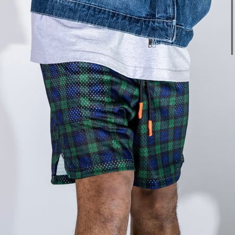 INTERBREED Airy Training Shorts / Blackwatch (ブラックウォッチ)
