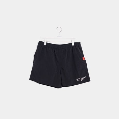 APPLEBUM active nylon shorts black