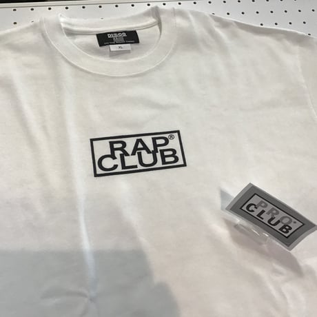 DISCO RAP CLUB  9.1オンス　ヘビーウェイト TEE