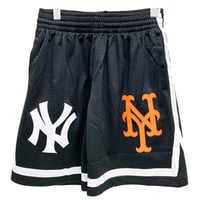fanatics ショートパンツ　NYNY BLACK