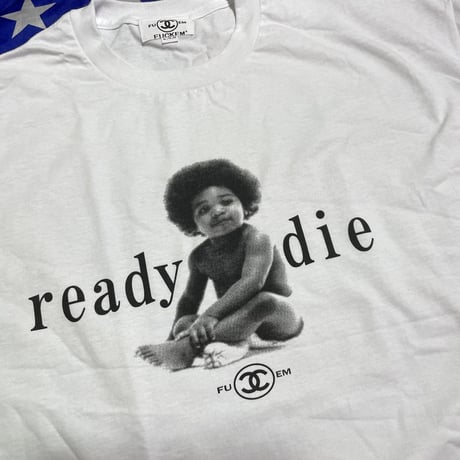 FUCKEM ready2die Tシャツ　white