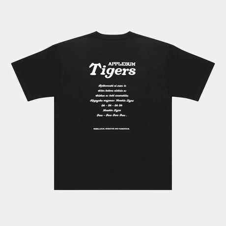 APPLEBUM x 阪神タイガース　 BLACK TIGER  TEE