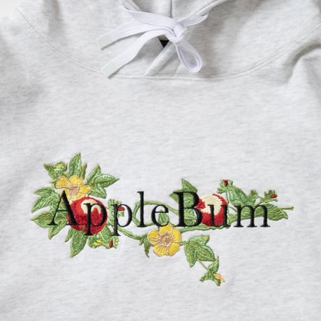 APPLEBUM blossom sweat parka GRAY
