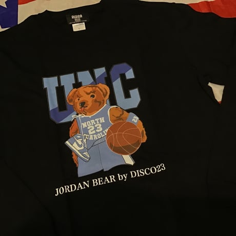 DISCO UNC  BEAR  longsleeve tee