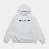APPLEBUM logo sweat parka GRAY
