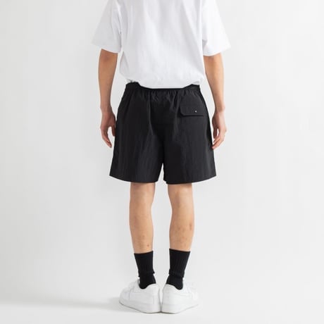 APPLEBUM active nylon shorts black