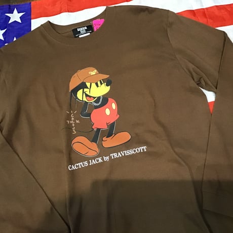 DISCO  Travis Mouse longsleeve tee