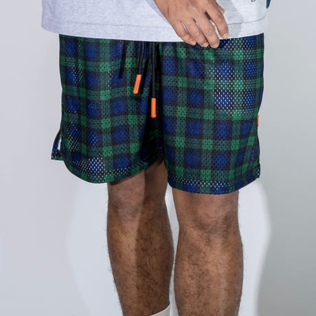 INTERBREED Airy Training Shorts / Blackwatch (ブラックウォッチ)