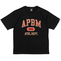 APPLEBUM athletic T shirt BLACK