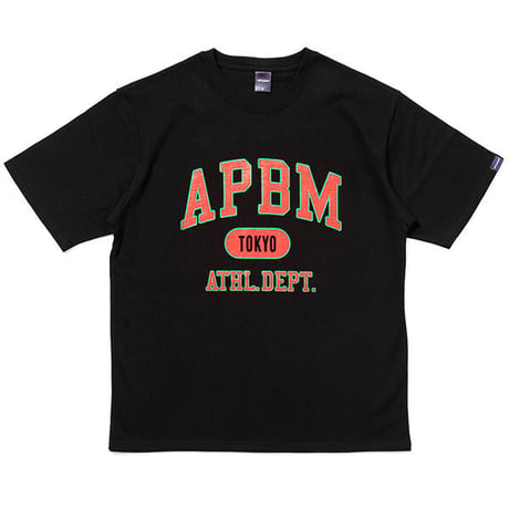 APPLEBUM athletic T shirt BLACK