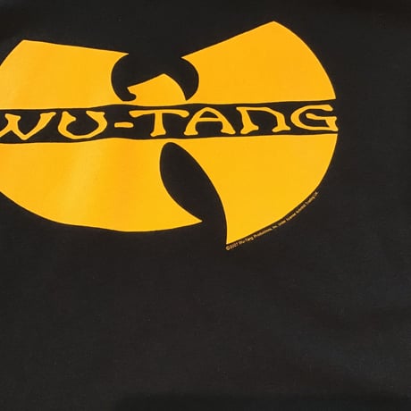 WU-TANG CLAN official logo longsleeve tee BLACK