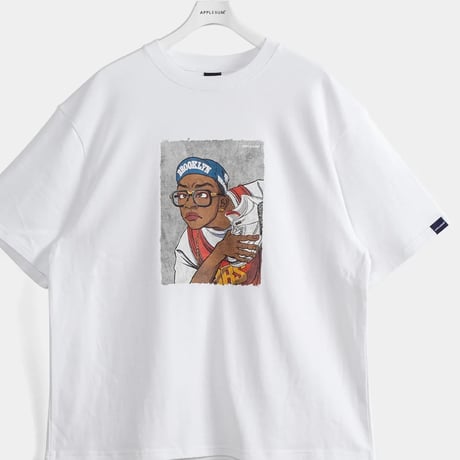 APPLEBUM x DISCO MARS T shirt  WHITE