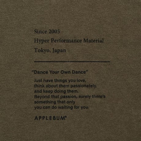 APPLEBUM 3STARS DRY  TEE olive
